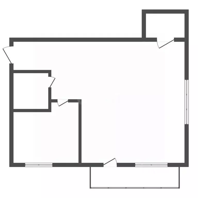 1-к кв. Амурская область, Свободный ул. Орджоникидзе, 80 (31.9 м) - Фото 2