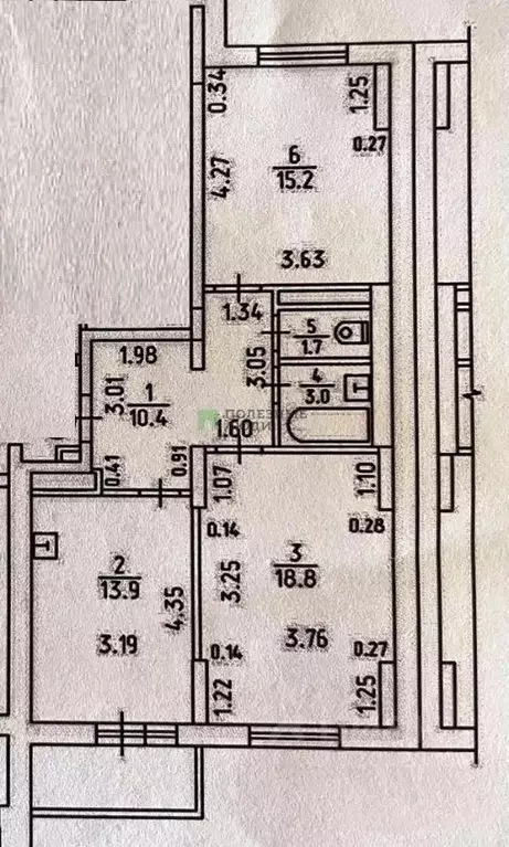 2-к кв. Удмуртия, Ижевск ул. Е.М. Кунгурцева, 31 (63.0 м) - Фото 1