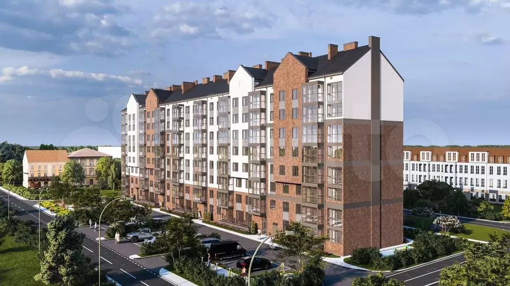 2-к. квартира, 58,5 м, 8/8 эт. - Фото 0
