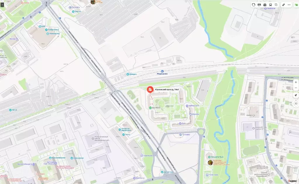 Свободной планировки кв. Москва Юрловский проезд, 14к4 (60.2 м) - Фото 2