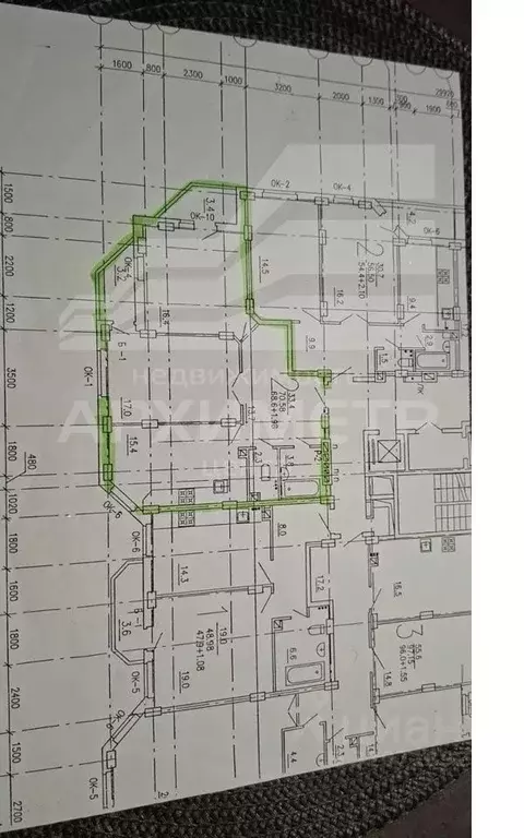 2-к кв. Курская область, Курск ул. Радищева, 20 (71.0 м) - Фото 2