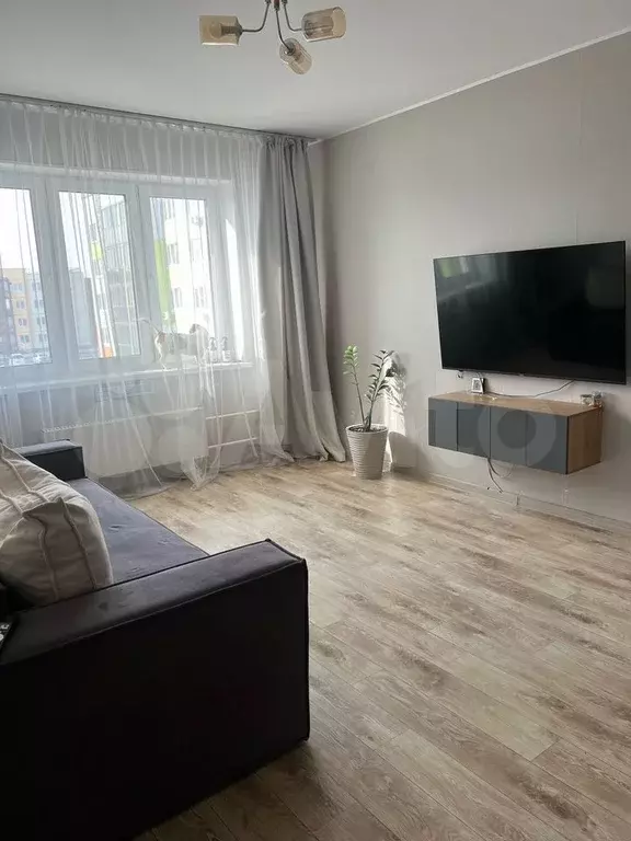 1-к. квартира, 37,1 м, 3/5 эт. - Фото 0