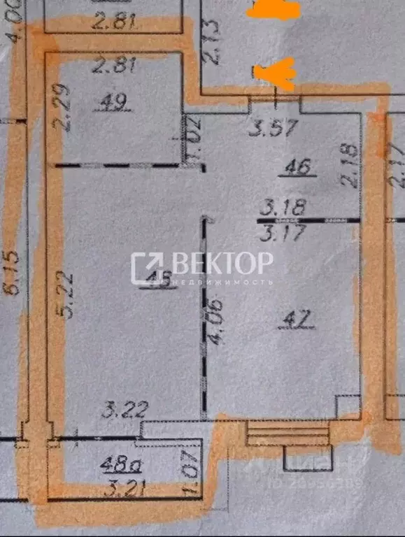 1-к кв. Ивановская область, Иваново ул. 1-я Полевая, 33 (43.1 м) - Фото 1