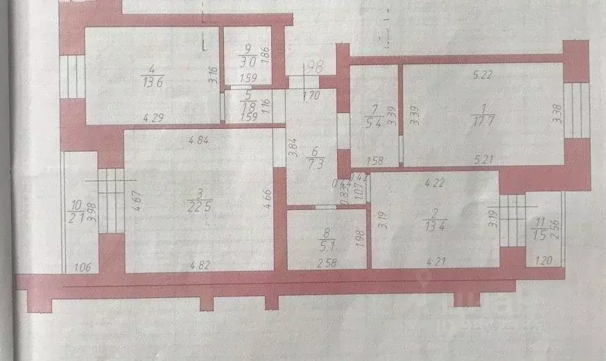 3-к кв. Татарстан, Казань Чистопольская ул., 70 (103.4 м) - Фото 2