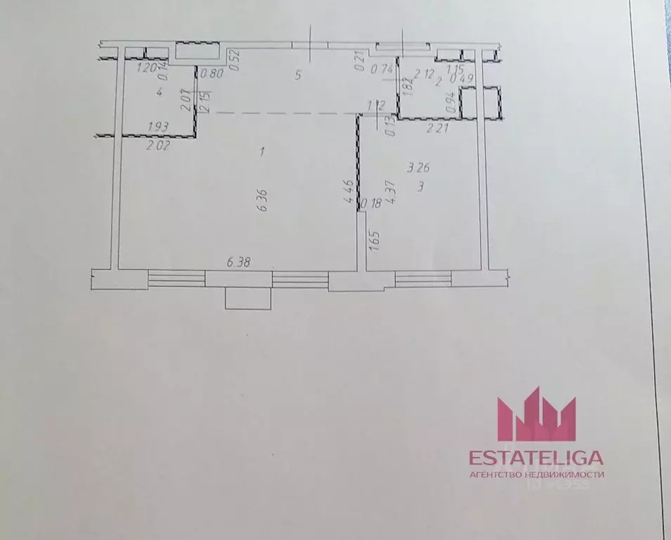 2-к кв. Москва ул. Крузенштерна, 12к3 (58.0 м) - Фото 1