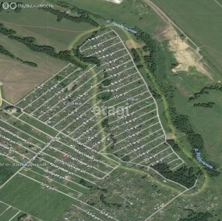 Участок в Бердск, СНТ Ива, 15-я улица (7.7 м) - Фото 1