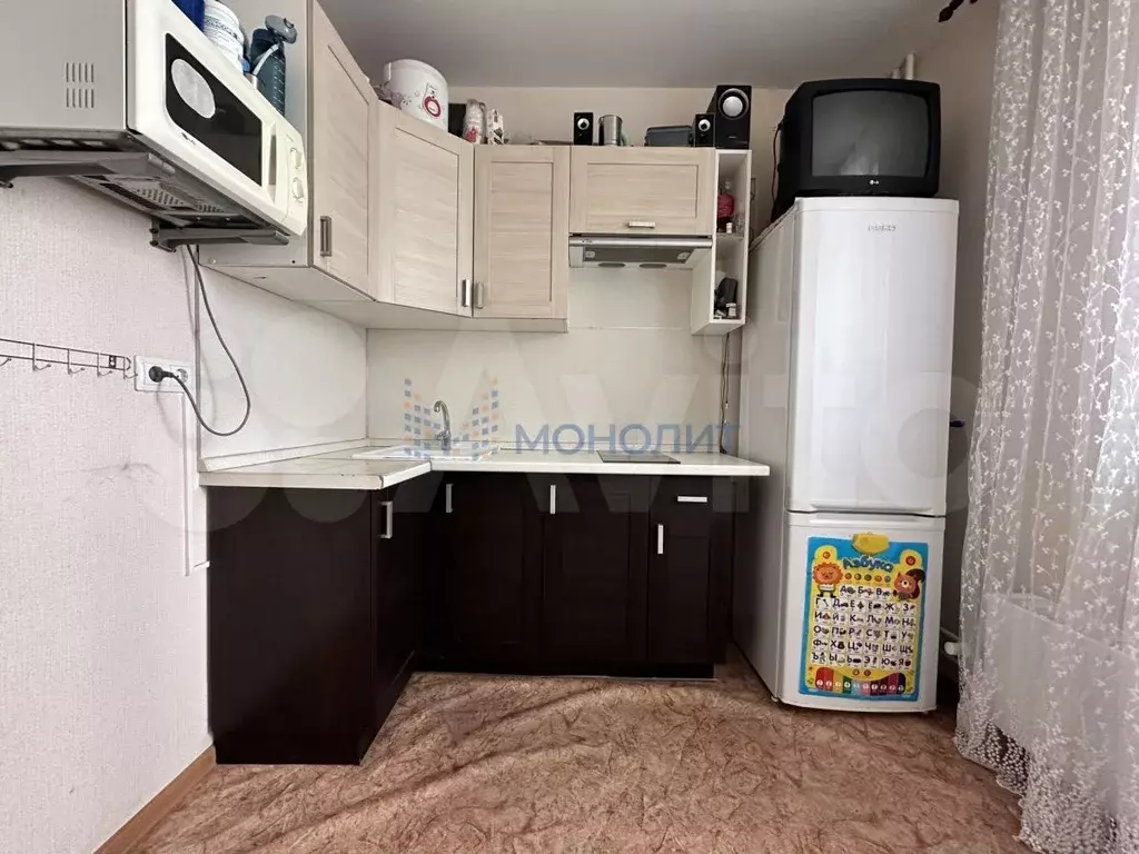 1-к. квартира, 33,4 м, 11/17 эт. - Фото 1