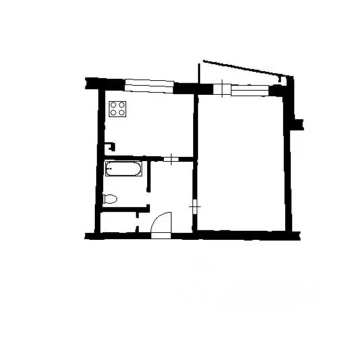 1-к кв. Московская область, Щелково Пролетарский просп., 14 (37.4 м) - Фото 2