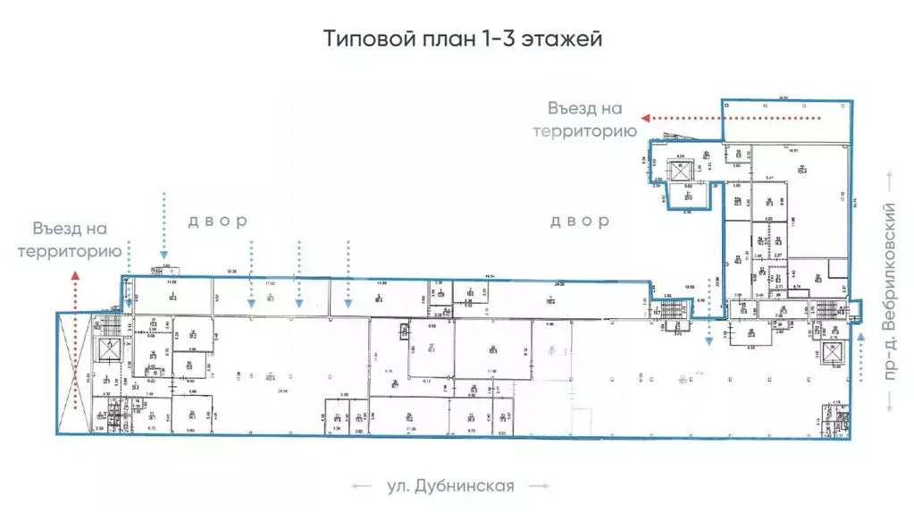 Склад в Москва Дубнинская ул., 75С1б (9645 м) - Фото 1