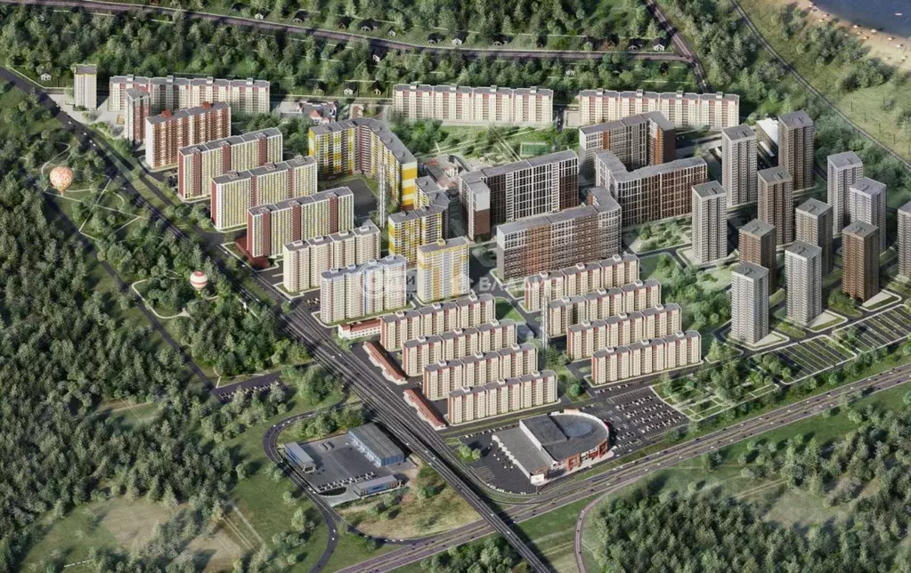 1-к кв. Воронежская область, Воронеж ул. Федора Тютчева, 107 (42.4 м) - Фото 1