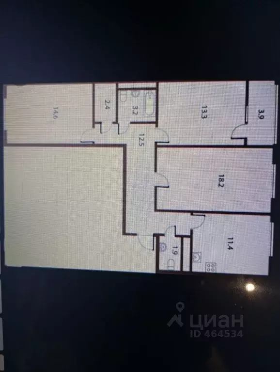 3-к кв. Москва Чоботовская ул., 2к1 (80.0 м) - Фото 1