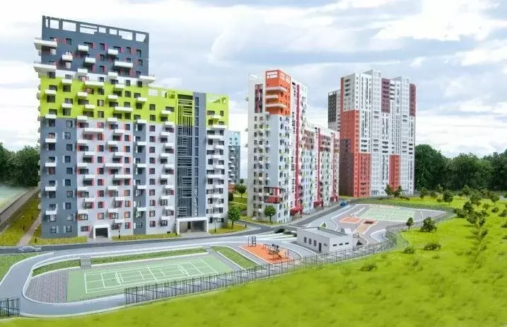 2-комнатная квартира: посёлок Коммунарка, микрорайон Эдальго, 3 (51 м) - Фото 0