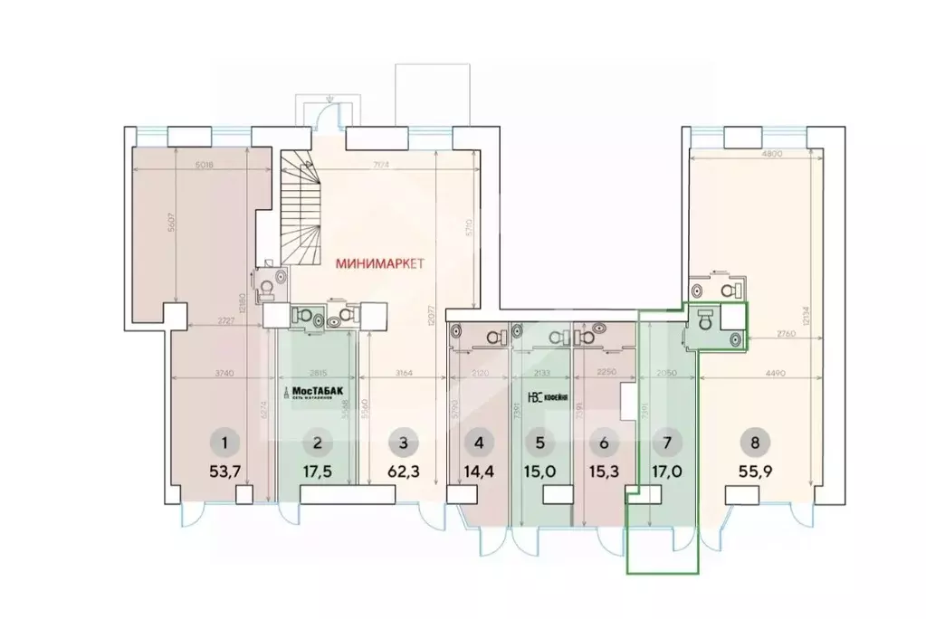 Помещение свободного назначения в Москва Ленинградский просп., 33К3 ... - Фото 2