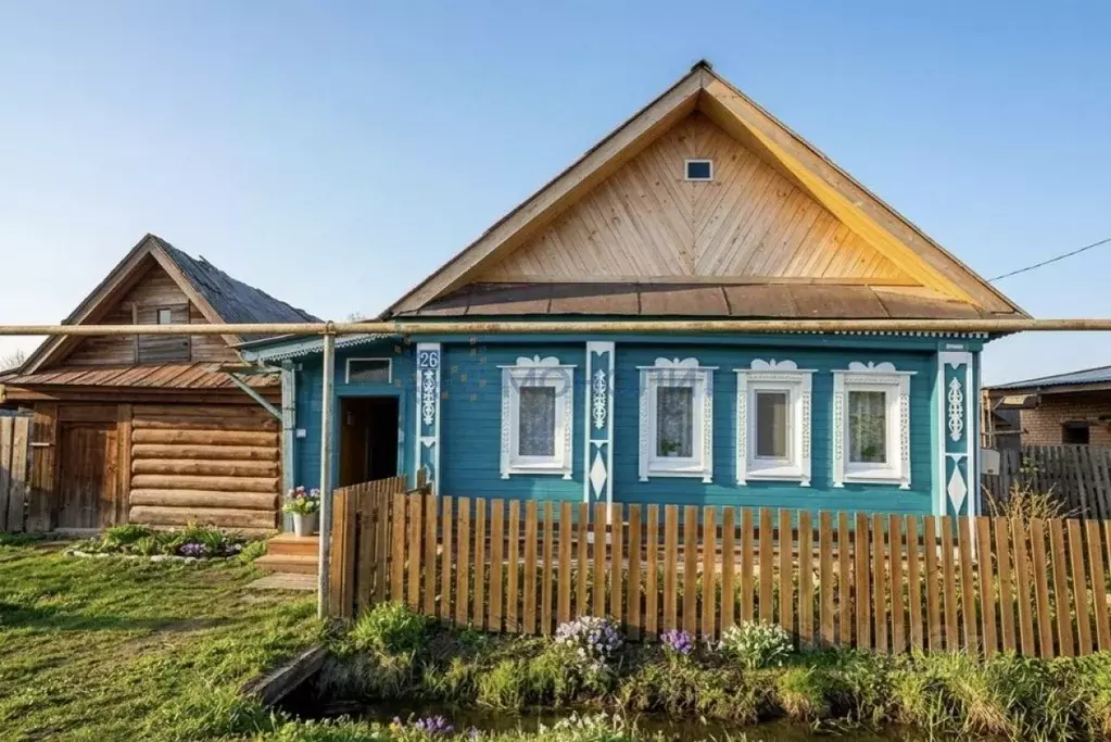 Дом в Нижегородская область, Городецкий муниципальный округ, с. Зиняки ... - Фото 1