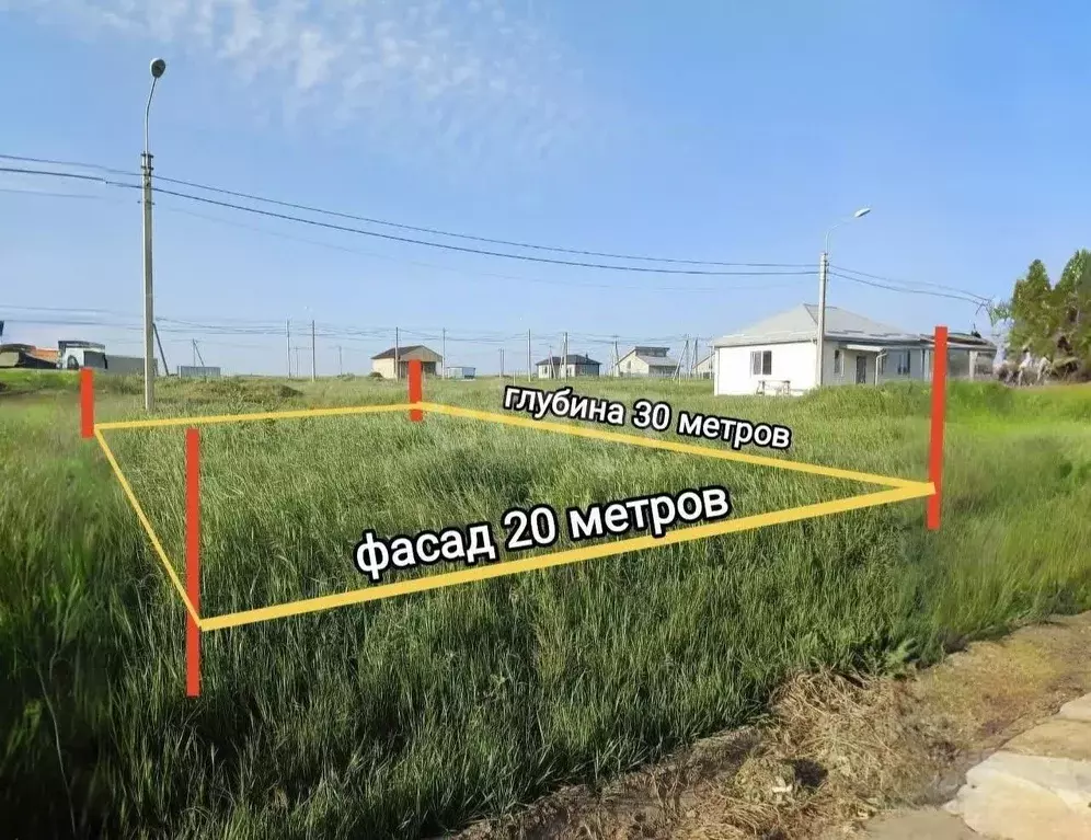 Участок в Краснодарский край, Анапа муниципальный округ, с. Джигинка ... - Фото 0