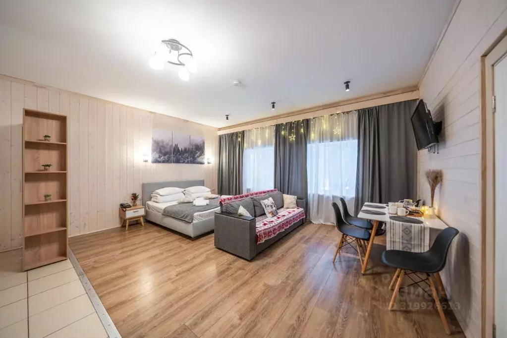 2-к кв. Ленинградская область, Приозерский район, Ромашкинское с/пос, ... - Фото 1