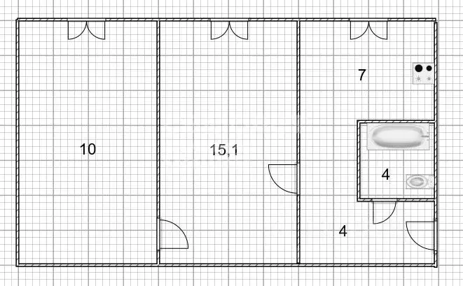 2-к кв. Ульяновская область, Чердаклинский район, Мирновское с/пос, ... - Фото 2