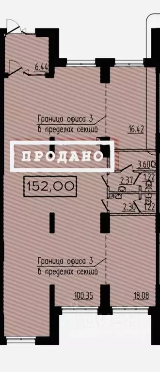 Торговая площадь в Пензенская область, Пенза Ладожская ул., 9 (152 м) - Фото 1