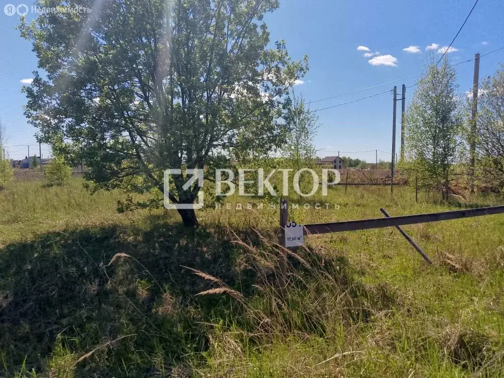 Участок в Кострома, коттеджный посёлок Малиновка (12 м) - Фото 1