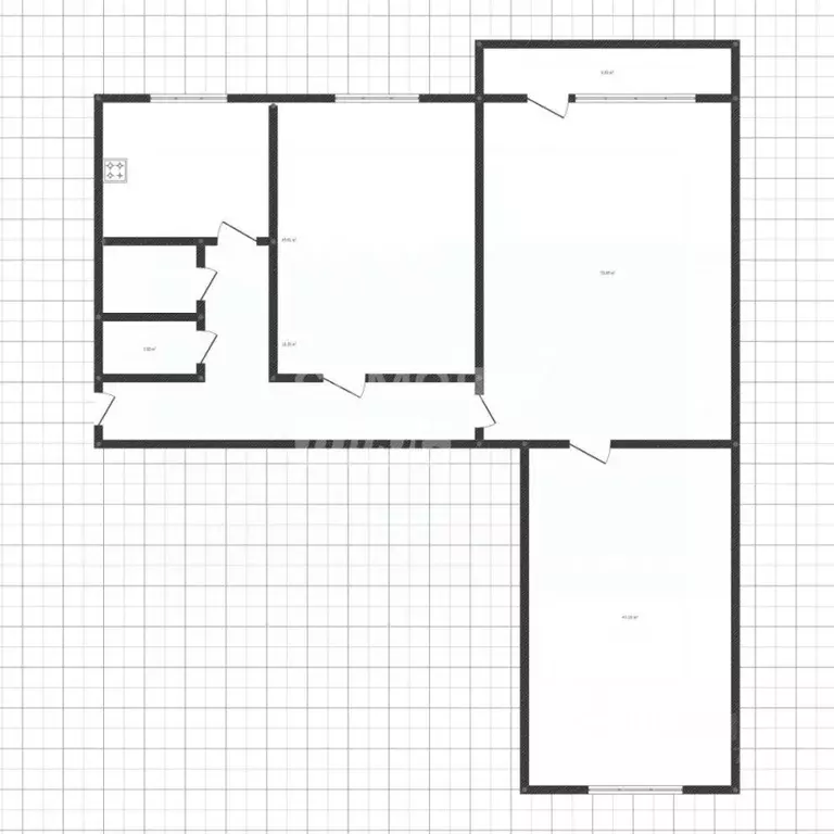3-к кв. Липецкая область, Липецк ул. Желябова, 12А (58.8 м) - Фото 2