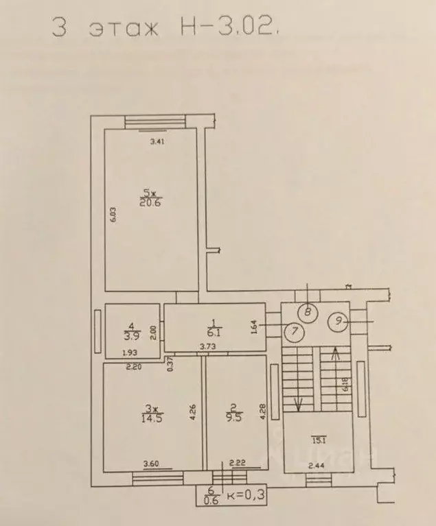 2-к кв. Калининградская область, Пионерский ул. Шаманова, 2 (54.6 м) - Фото 2