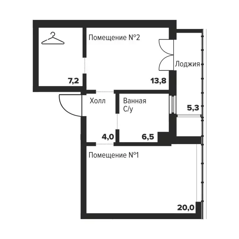 1-комнатная квартира: Челябинск, улица Труда, 157А (51.5 м) - Фото 1