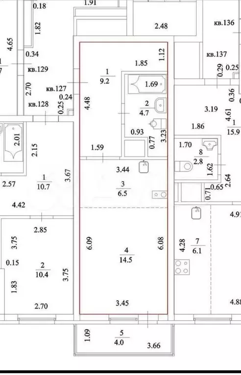 Квартира-студия, 36 м, 13/25 эт. - Фото 0