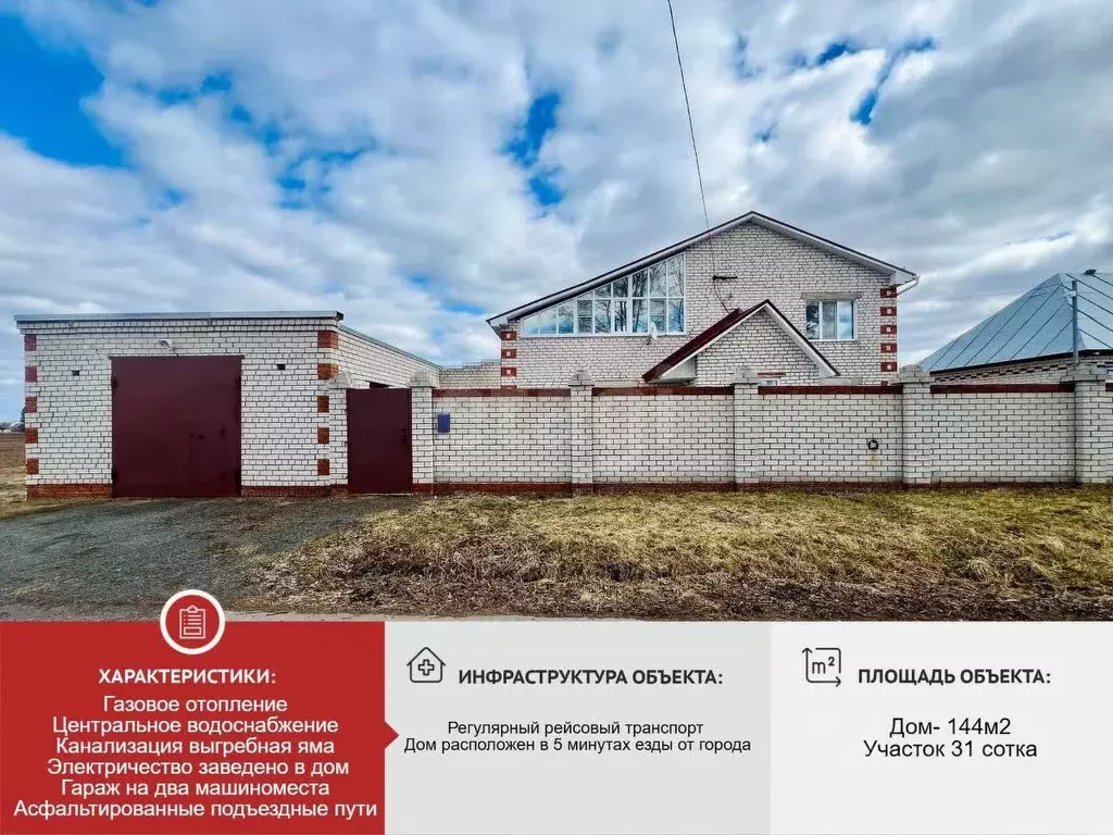 Дом в Марий Эл, Медведевский район, Пекшиксолинское с/пос, д. Митькино ... - Фото 1