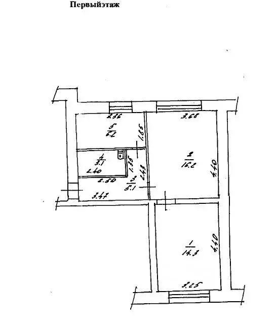 2-к кв. Вологодская область, Сокол Сосновая ул., 2 (44.9 м) - Фото 1