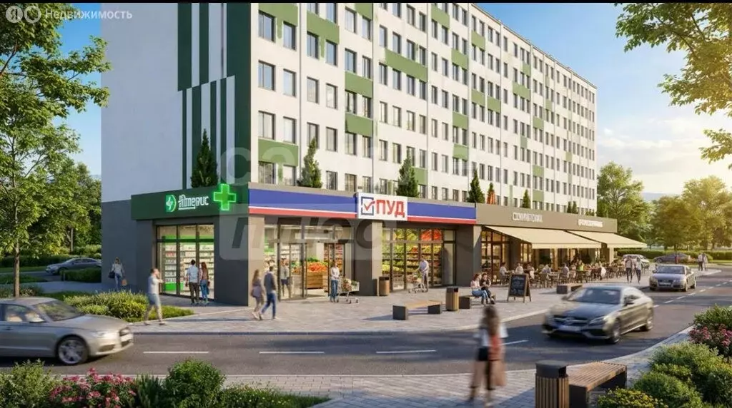 Квартира-студия: Симферопольский район, Мирновское сельское поселение, ... - Фото 2