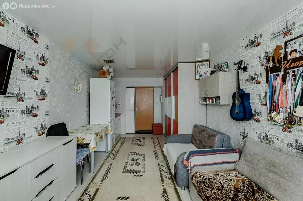 1к в -комнатной квартире (18 м) - Фото 1