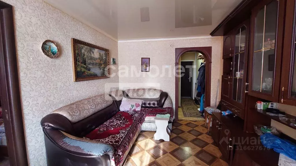 2-к кв. Курская область, Фатежский район, с. Большое Жирово 98 (46.1 ... - Фото 1