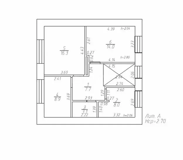 Дом в Орёл, Грибная улица (130.4 м) - Фото 2