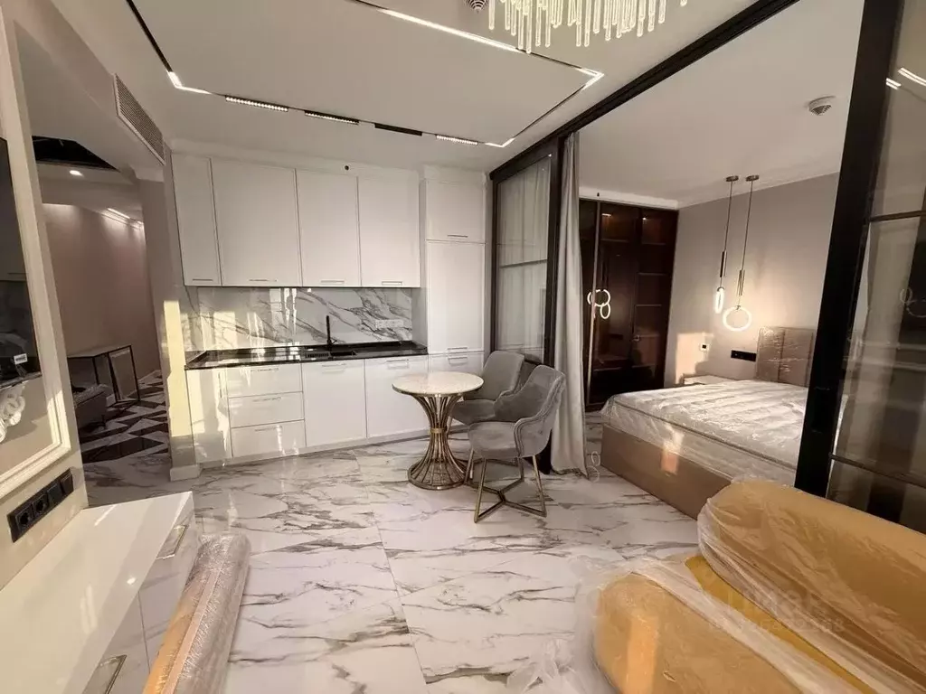 1-к кв. Краснодарский край, Сочи Центральный мкр, пер. Морской, 1к1 ... - Фото 1