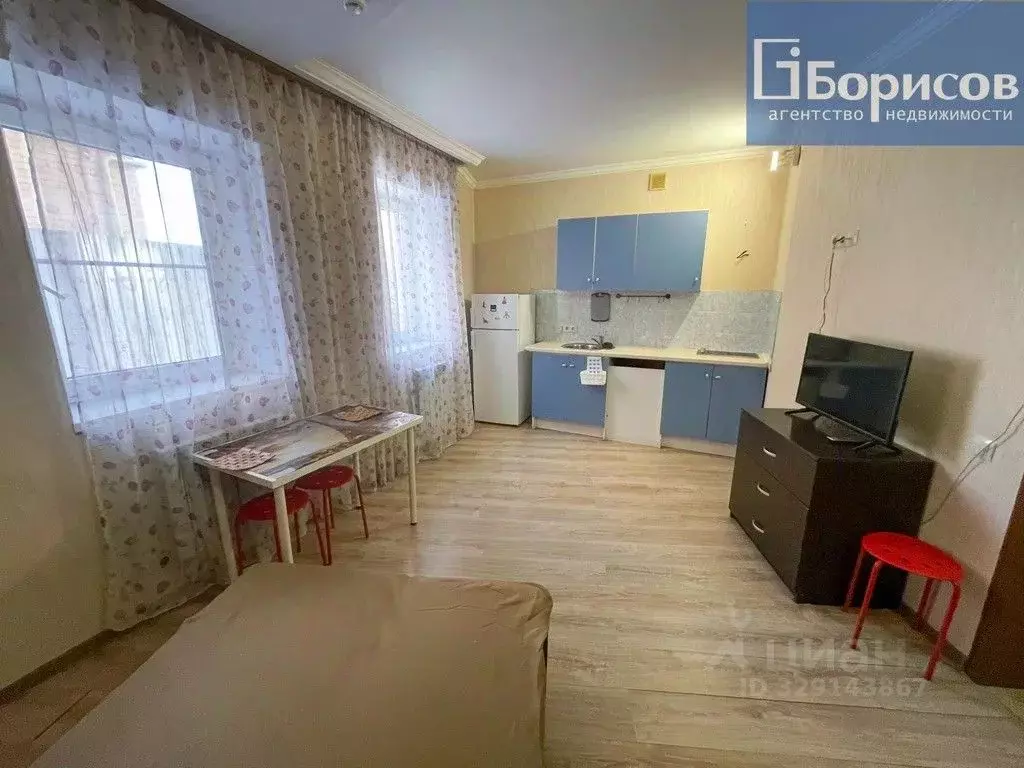 Студия Калужская область, Обнинск Белкино мкр, ул. Самсоновская, 98Б ... - Фото 1