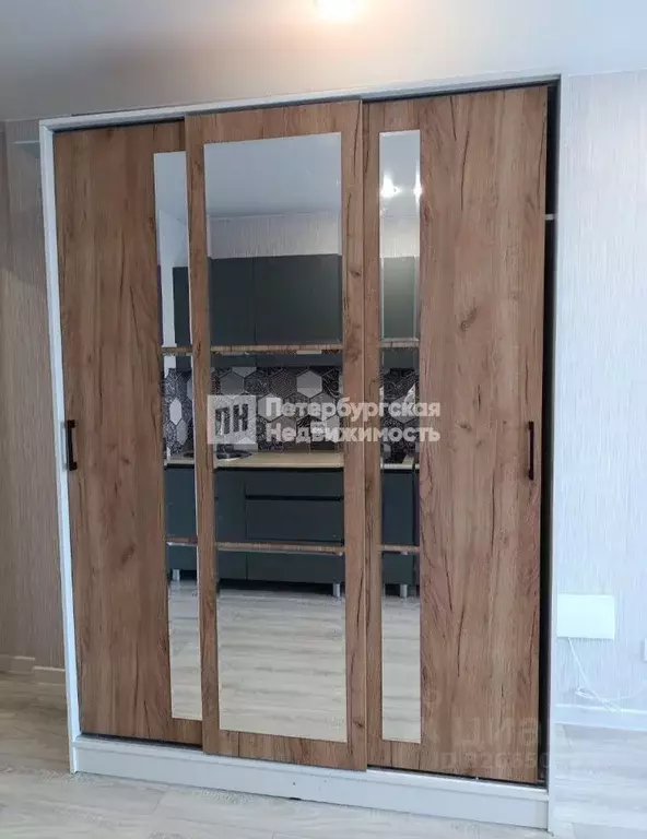 Студия Ленинградская область, Мурино Всеволожский район, ул. Шоссе в ... - Фото 2