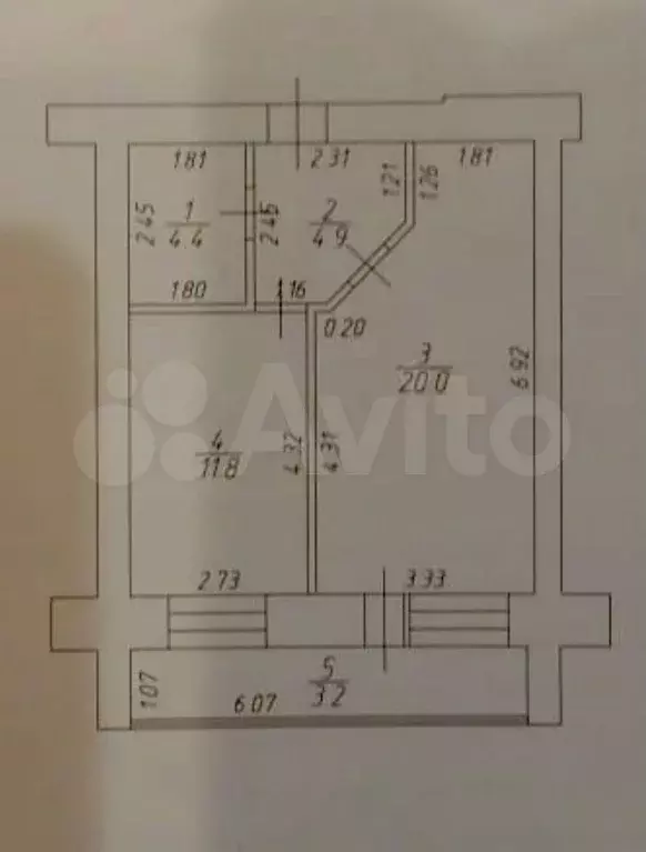 1-к. квартира, 45 м, 6/8 эт. - Фото 0