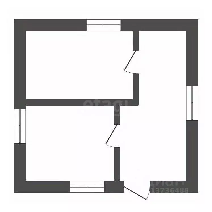 Дом в Амурская область, Благовещенск пос. Астрахановка, ул. Полевая, ... - Фото 2