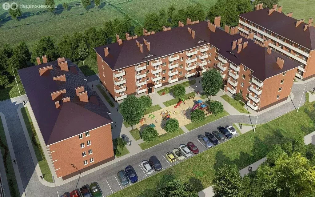 3-комнатная квартира: Новая Адыгея, Бжегокайская улица, 25к1 (66 м) - Фото 0