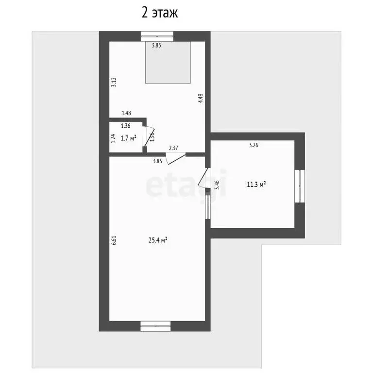 Дом в микрорайон Зайкова, улица Ахматовой (318.4 м) - Фото 1