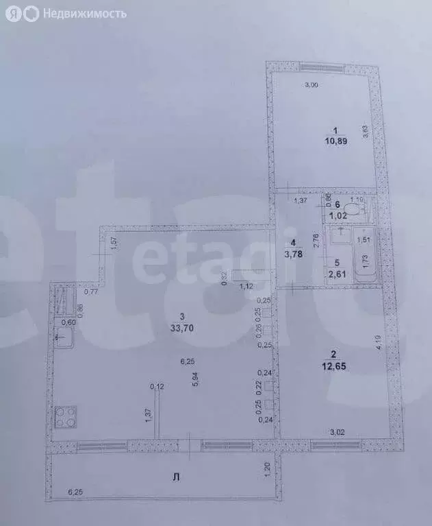 3-комнатная квартира: Ульяновск, Отрадная улица, 7 (68.7 м) - Фото 0