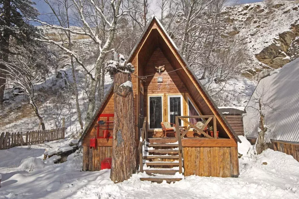 Дом в Кабардино-Балкария, Эльбрусский район, с. Терскол ул. ... - Фото 0