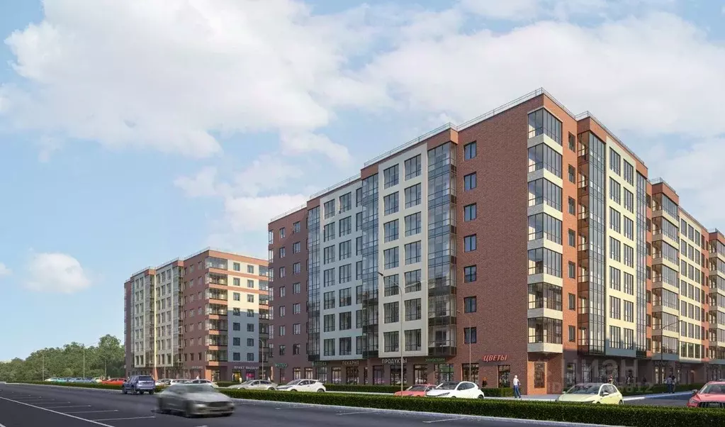 2-к кв. Ленинградская область, Всеволожский район, Агалатовское с/пос, ... - Фото 2