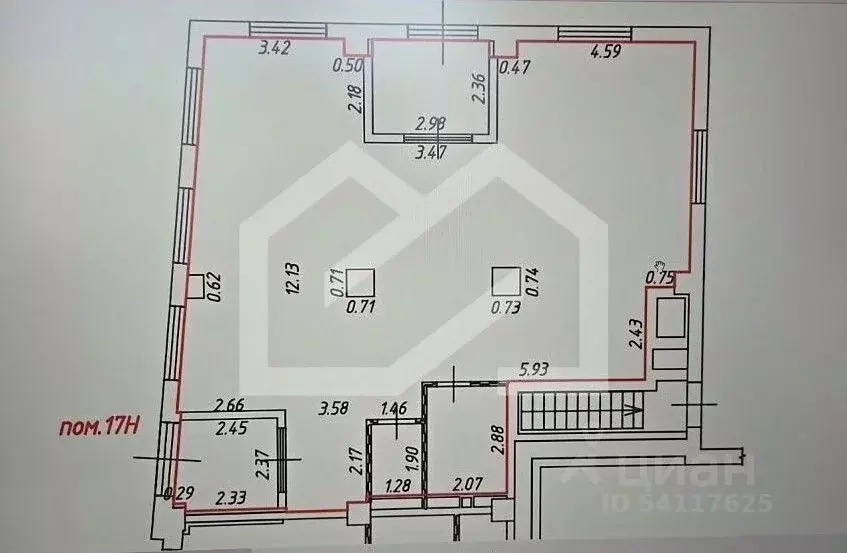 Помещение свободного назначения в Москва ул. Вертолетчиков, 21к5 (130 ... - Фото 2