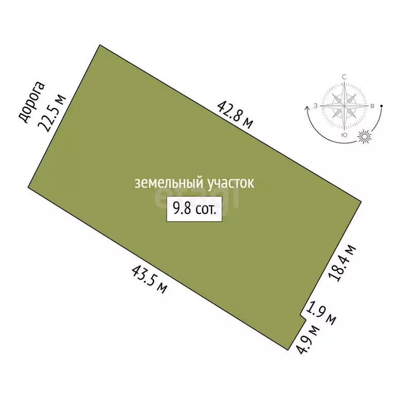 Дом в село Чупаево, Советская улица (62.7 м) - Фото 1