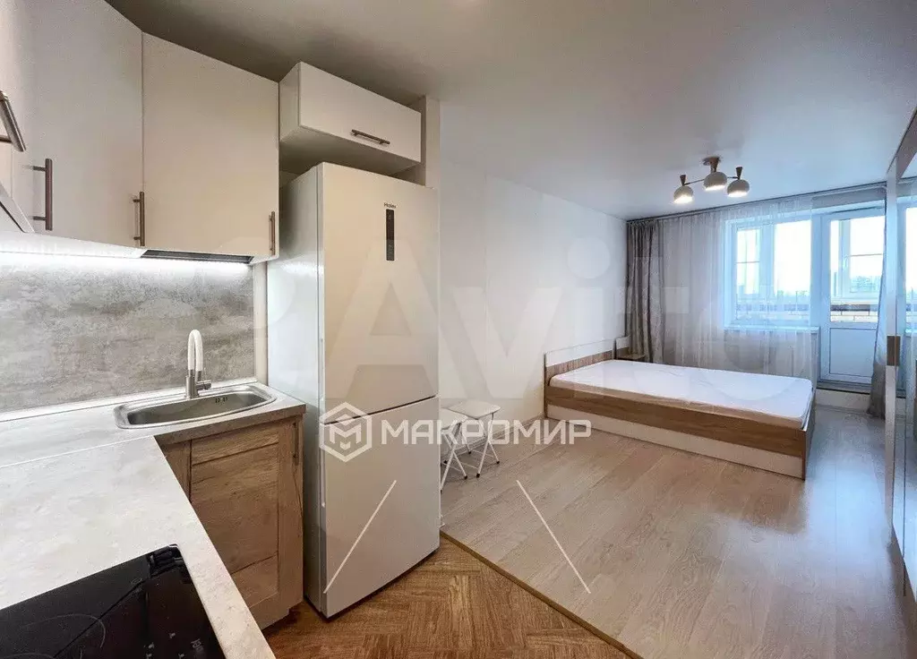 Квартира-студия, 24,1 м, 12/19 эт. - Фото 0