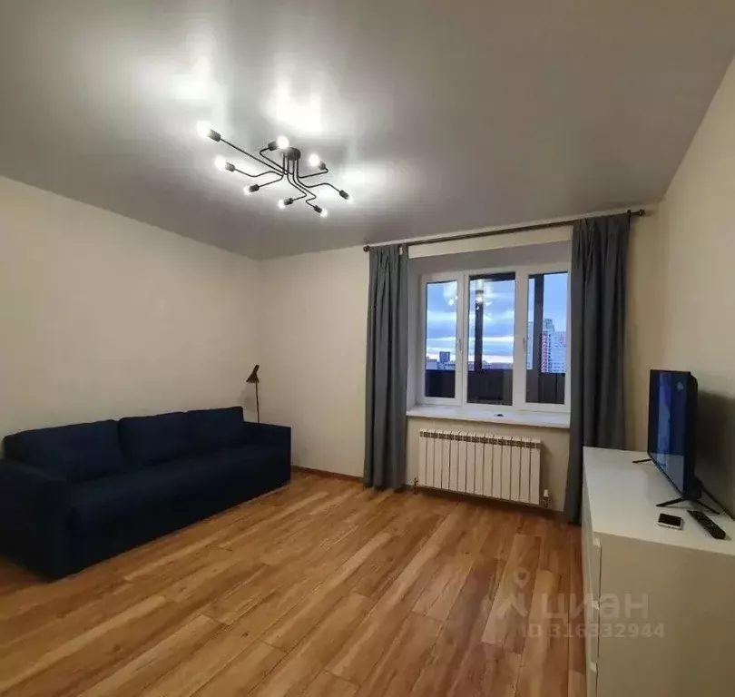 1-к кв. Татарстан, Казань ул. Галимджана Баруди, 16 (45.0 м) - Фото 0