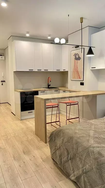 Квартира-студия, 28 м, 12/23 эт. - Фото 1
