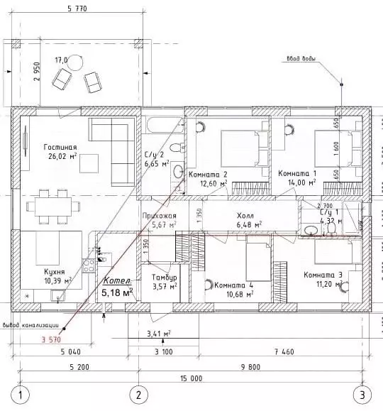 Коттедж в Свердловская область, Верхняя Пышма  (137 м) - Фото 2