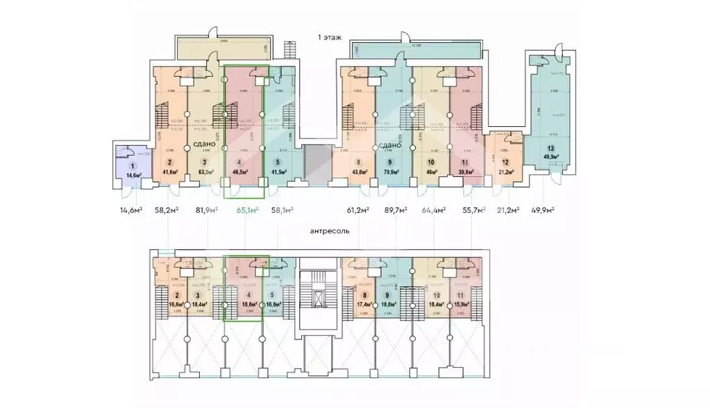 Помещение свободного назначения в Москва ул. Земляной Вал, 25 (65 м) - Фото 2